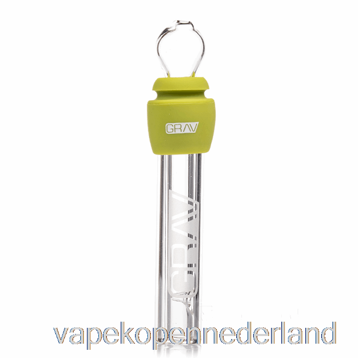 Elektronische Sigaret Vape Grav Glas Stomp Met Siliconen Avocado Groen